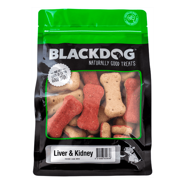 Black dog outlet liver treats